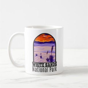 White Sands National Park New Mexico Vintage Coffee Mug