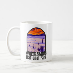 White Sands National Park New Mexico Vintage Coffee Mug