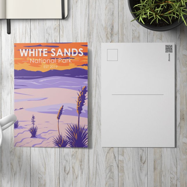 White Sands National Park New Mexico Vintage Postcard (Creator Uploaded)
