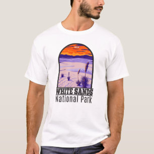 White Sands National Park New Mexico Vintage T-Shirt