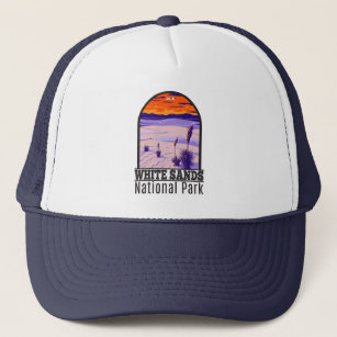 White Sands National Park New Mexico Vintage  Trucker Hat
