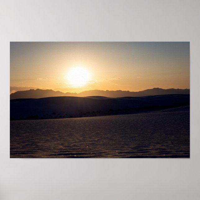 White Sands National Park Poster (Front)