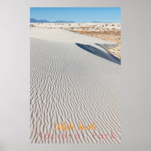 White Sands National Park Poster