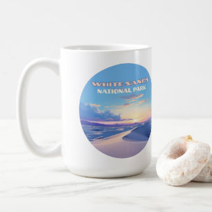White Sands National Park Sunset Dunes New Mexico Coffee Mug