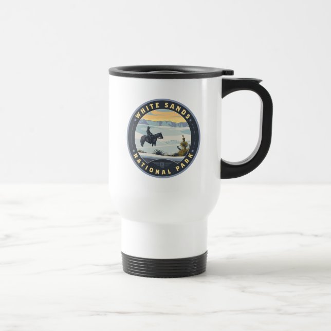 White Sands National Park Travel Mug (Right)