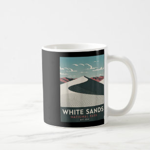 White Sands National Park Vintage Camping Hiking M Coffee Mug