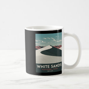 White Sands National Park Vintage Camping Hiking M Coffee Mug