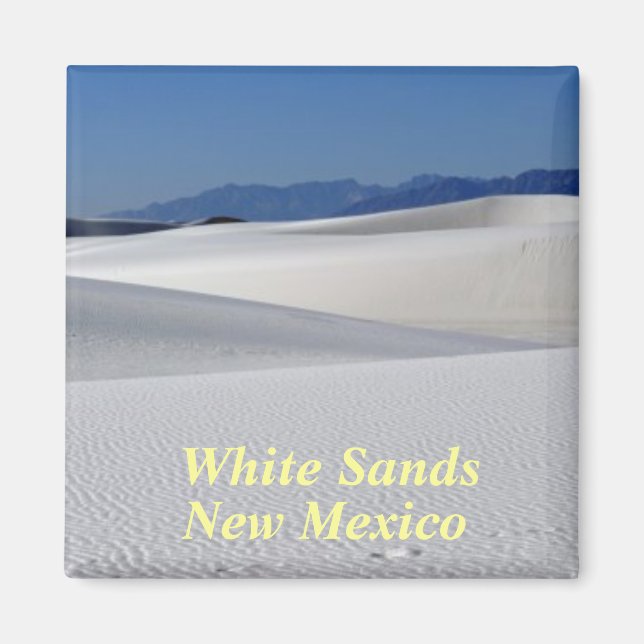 White Sands New Mexico Magnet (Front)