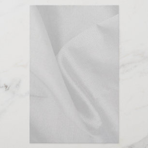 White Satin Stationery