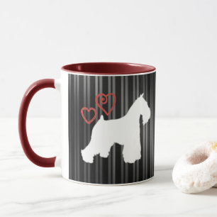 White Schnauzer Coffee Mug