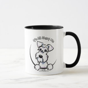White Schnauzer IAAM Mug