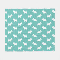 White Scottish Terriers | Scottie Dog Silhouettes