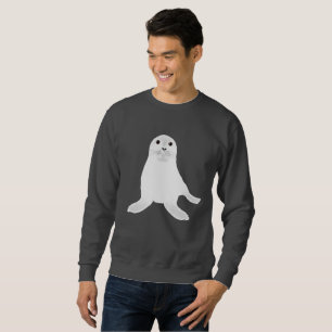 White Seal Mens Sweatshirt