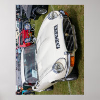 white Series 3 Jaguar E type 2+2