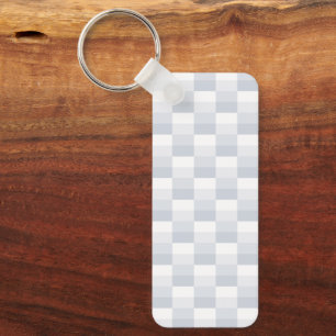 White Shades Color Blocks Key Ring