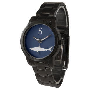 white Shark personalised Watch