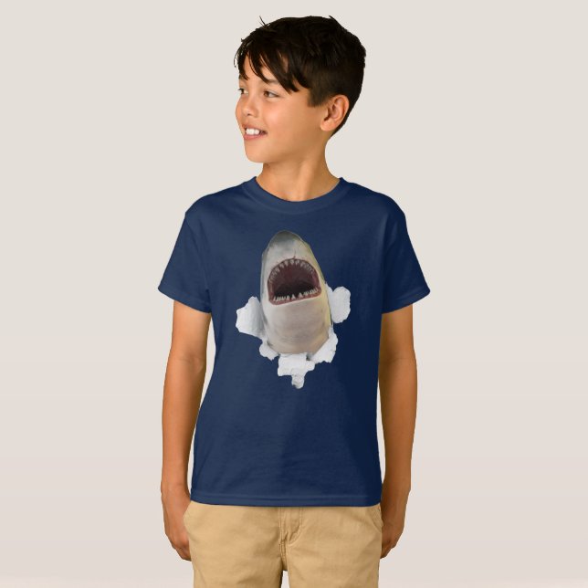 White Shark T-Shirt (Front Full)