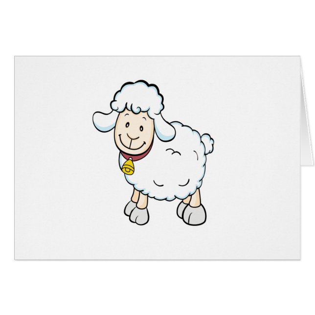 White Sheep Card Custom (Front Horizontal)