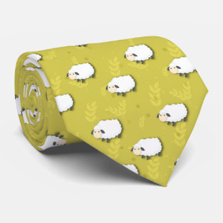 White Sheep Farmer/ Rancher Men's Tie