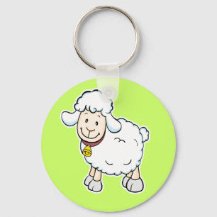White Sheep keychain