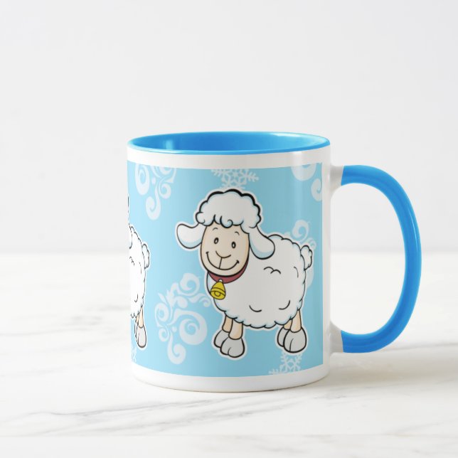 White Sheep Mug (Right)