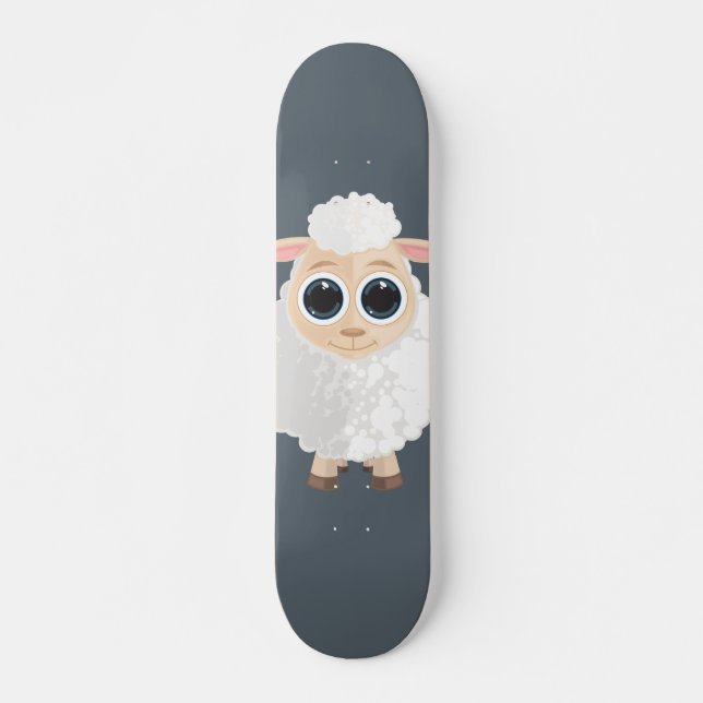 White Sheep Skateboard (Front)