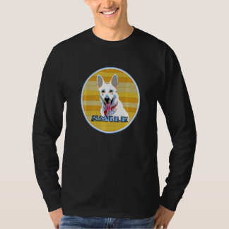 White Shepherd Dog Smile Happy German Shepherd Ton T-Shirt