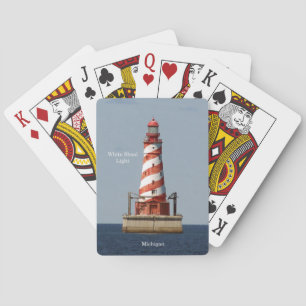 White Shoal Light playing cards