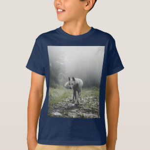 White Siberian Husky T-Shirt