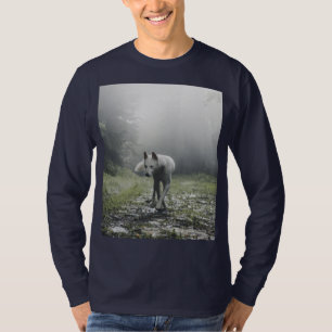 White Siberian Husky T-Shirt