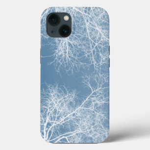 White silhouetted trees Case-Mate iPhone case