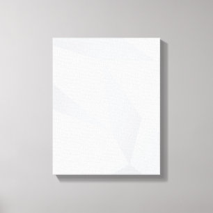 White, simple, modern, urban, cool, trendy pattern canvas print