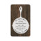 White Skillet Rustic Wood Restaurant Caterer