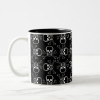 White Skull and Crossbones