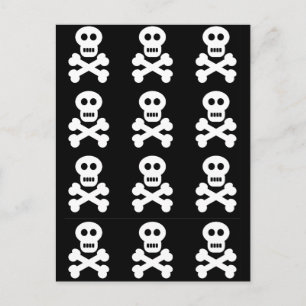 White Skulls, White Skulls Postcard