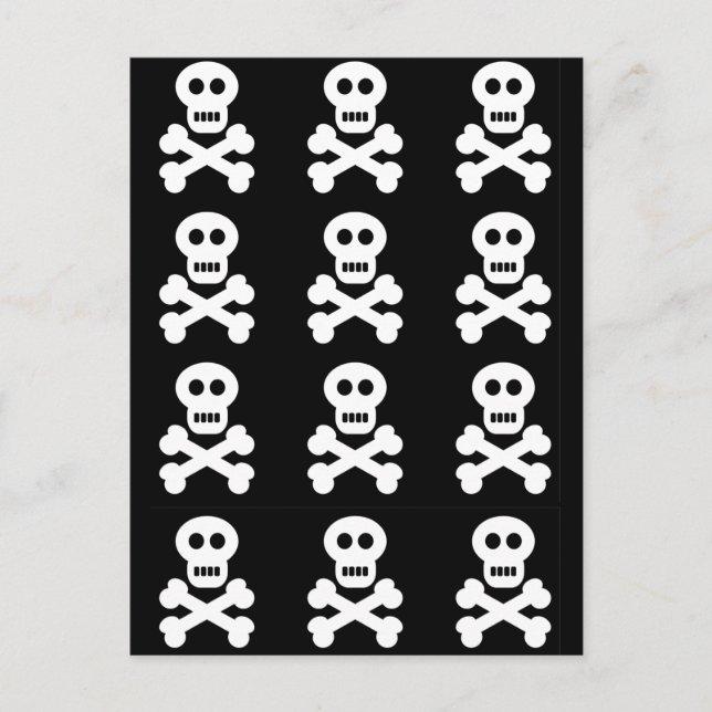 White Skulls, White Skulls Postcard (Front)