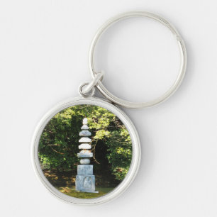 White Snake Pagoda / Hakuja No Tsuka Key Ring