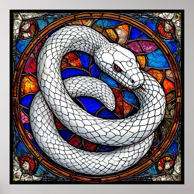 White Snake Poster (Front)