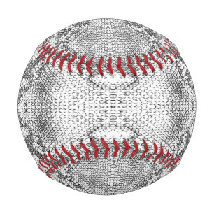 White Snake Skin Print Baseball