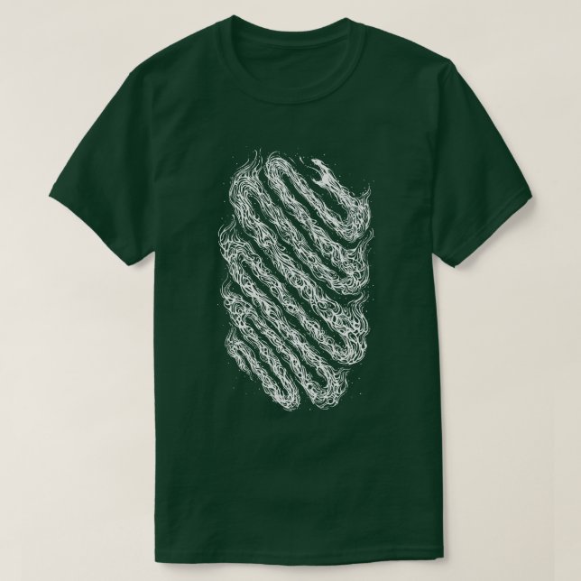White snake T-Shirt (Design Front)