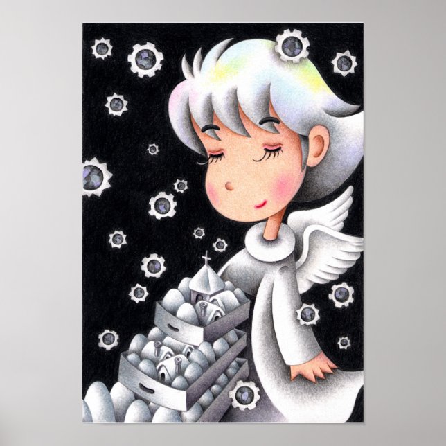 White snow angel. poster (Front)
