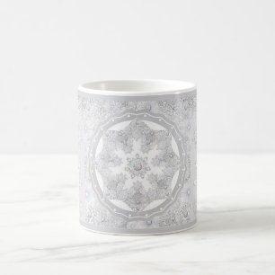White Snowflake Coffee Mug