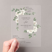 White Soft Floral & Eucalyptus Wedding V2
