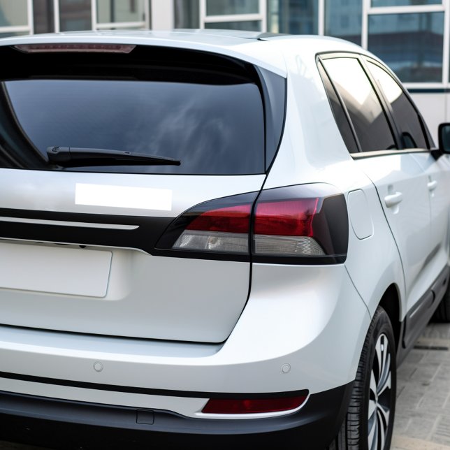 White Solid Colour Bumper Sticker (Creator Uploaded)
