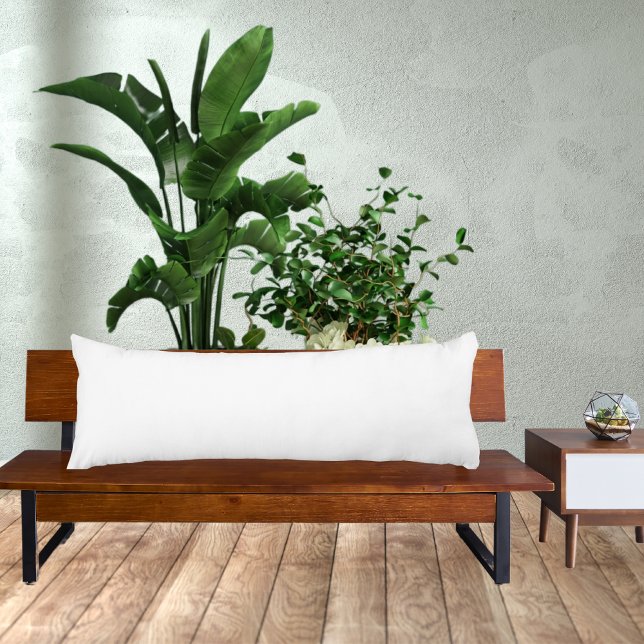 White solid colour pillow (Creator Uploaded)