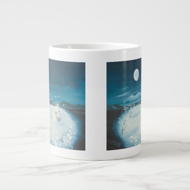 White Song 1996 Large Coffee Mug (Front)