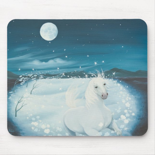 White Song 1996 Mouse Mat (Front)