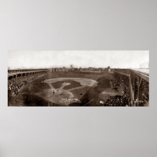 White Sox VS. Cubs 1909 - Vintage Poster