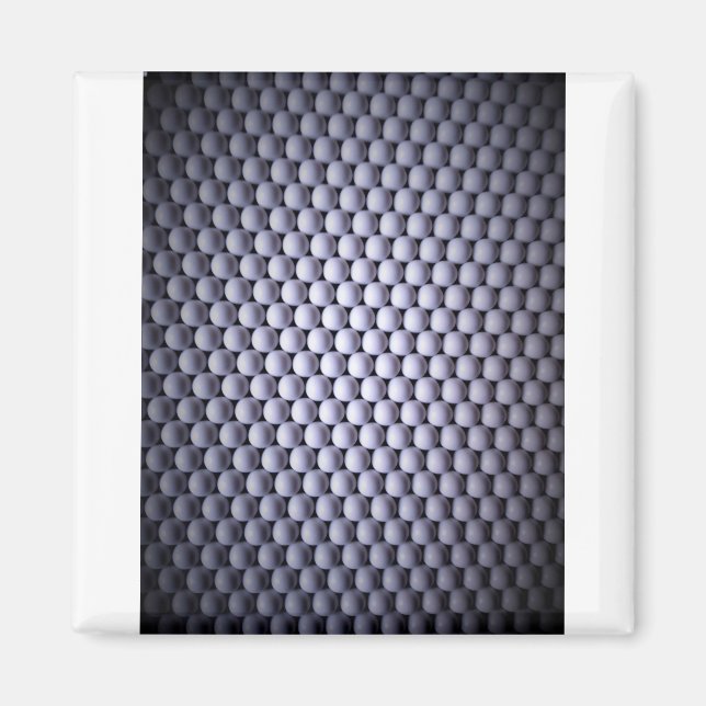 White spheres magnet (Front)