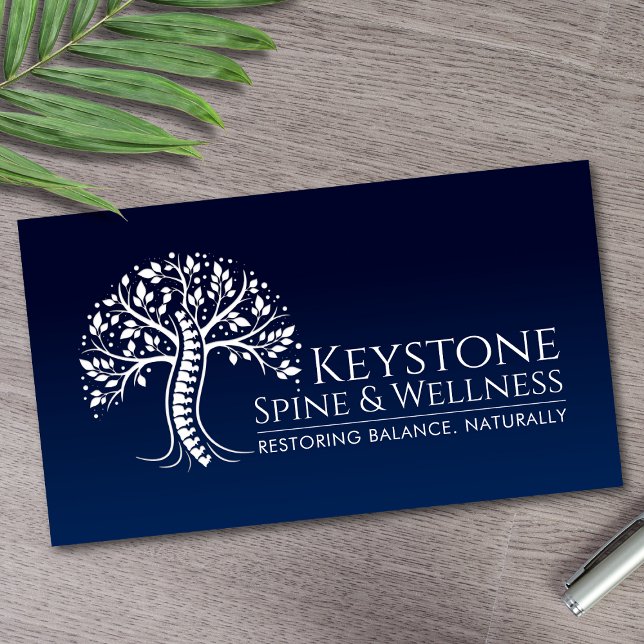 White Spine Tree  Business Card (Creator Uploaded)